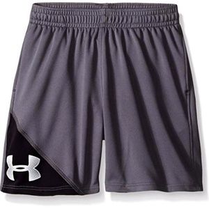 Under Armour Boys' Prototype Shorts Gray SZ 6